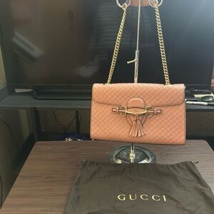 Authentic Gucci Microguccisimma shoulder bag-